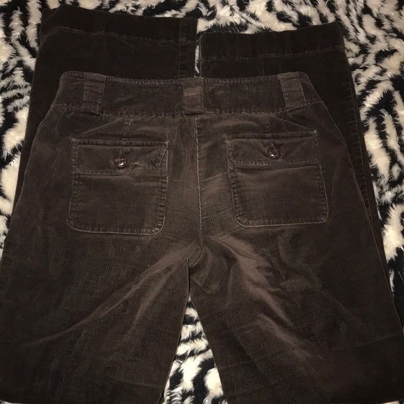 Ann Taylor Petites brown corduroy size 00P - Picture 4 of 5